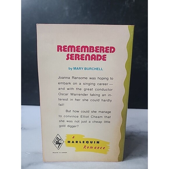 Remembered Serenade By Mary Burchell Paperback - Picture 9 of 10